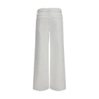 Mother Denim White Cotton Jeans Denim