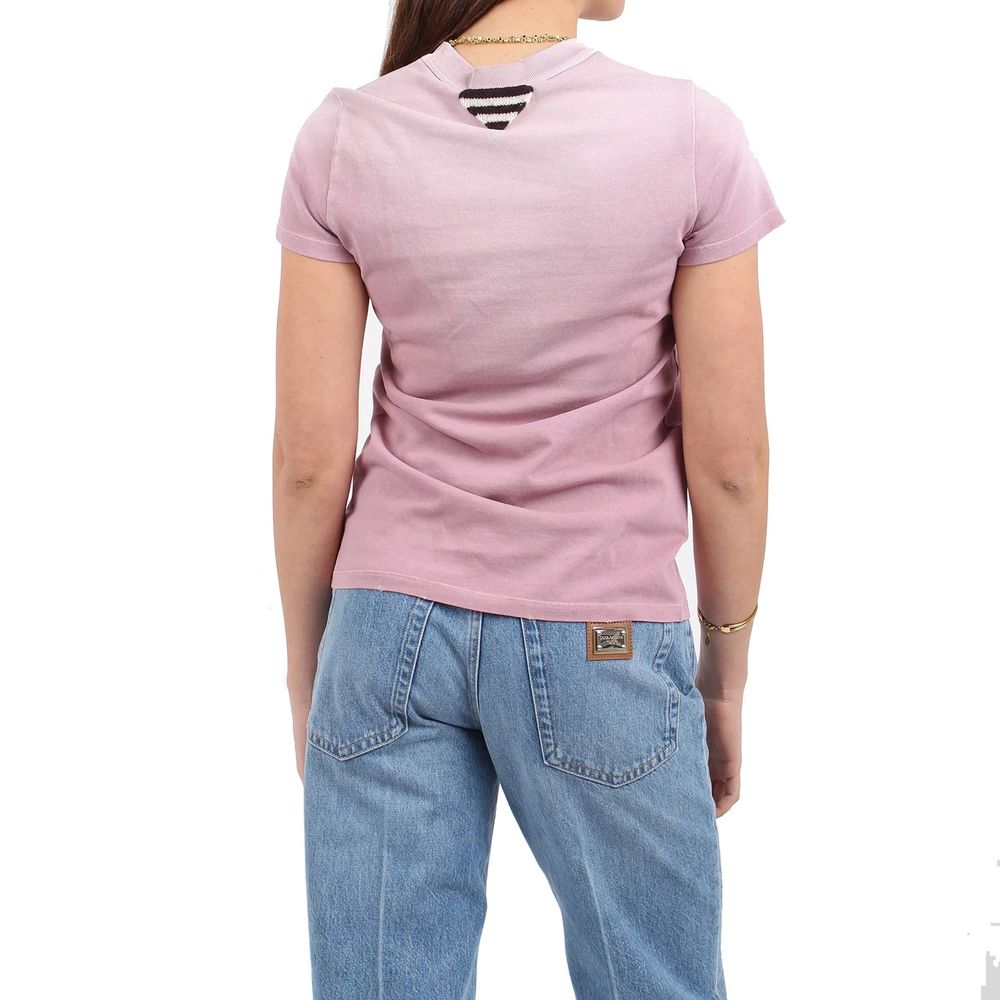 Prada Multicolor Cotton T-Shirt Prada