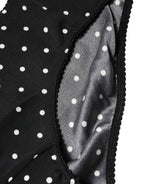 Dolce & Gabbana Black Polka Dots Mid Waist Brief Panty Underwear - Eljoys Fashion 