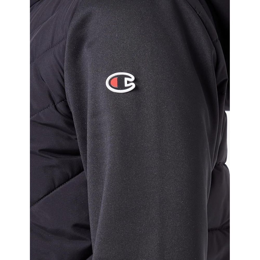 Champion Black Polyester Shell Jacket Champion