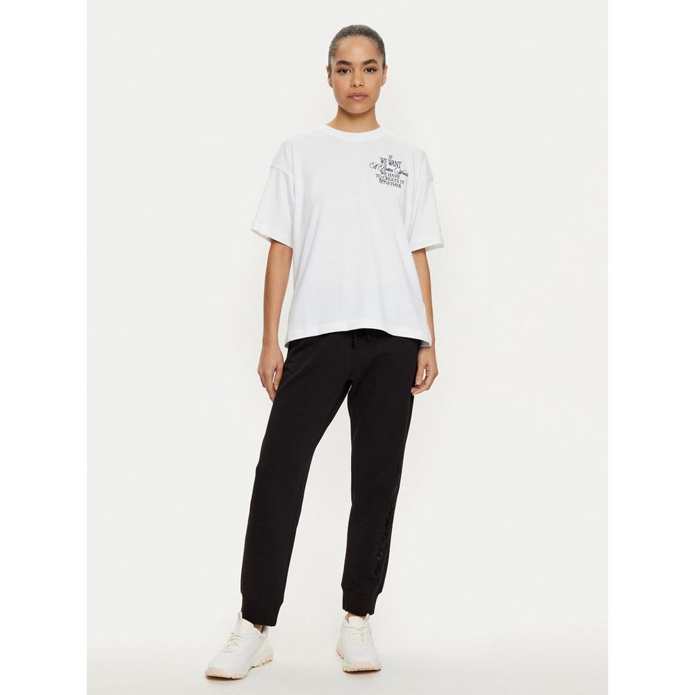 Champion White Cotton T-Shirt - Eljoys Fashion 