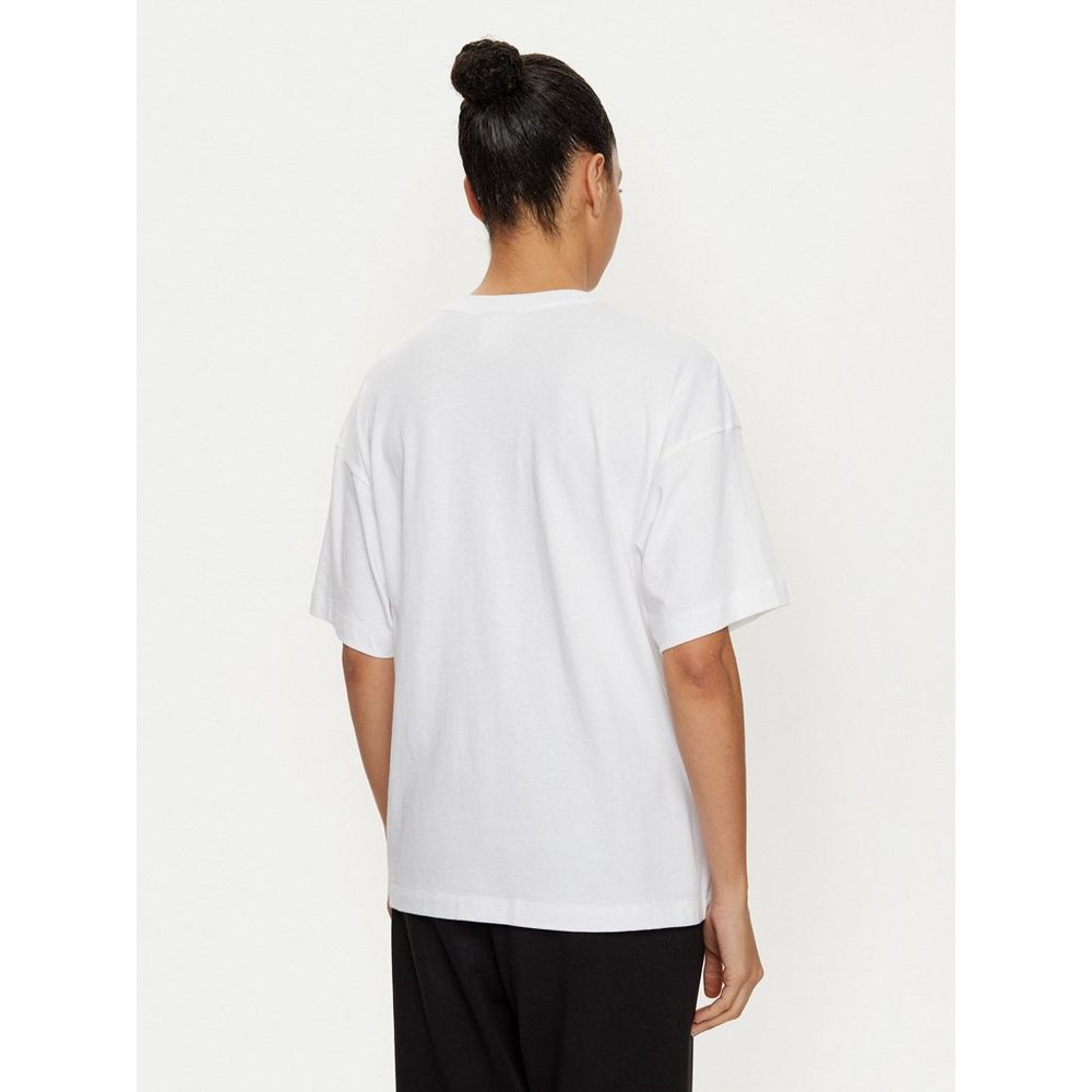 Champion White Cotton T-Shirt - Eljoys Fashion 