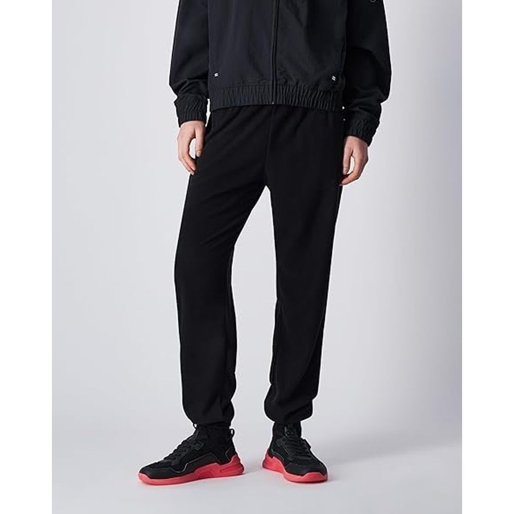 Champion Black Polyester Joggers Workout Pants