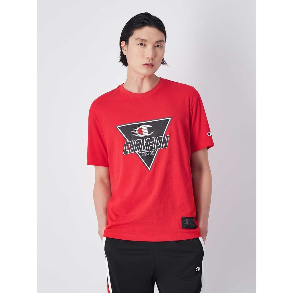 Champion Red Cotton Sportswear