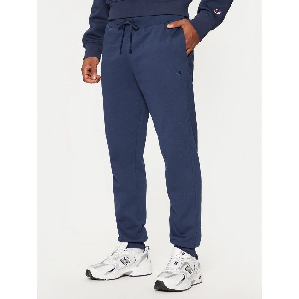 Champion Blue Cotton Joggers Workout Pants