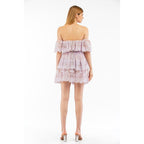 Elisabetta Franchi Light Blue Polyamide Casual Dress - Eljoys Fashion 