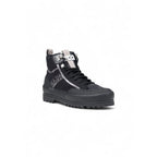 Superga Black Fabric Athletic Sneakers