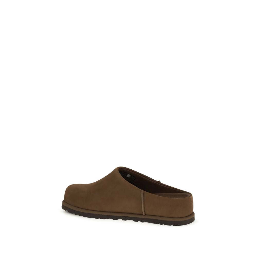 UGG Brown Calf Leather Bos Taurus Clogs UGG
