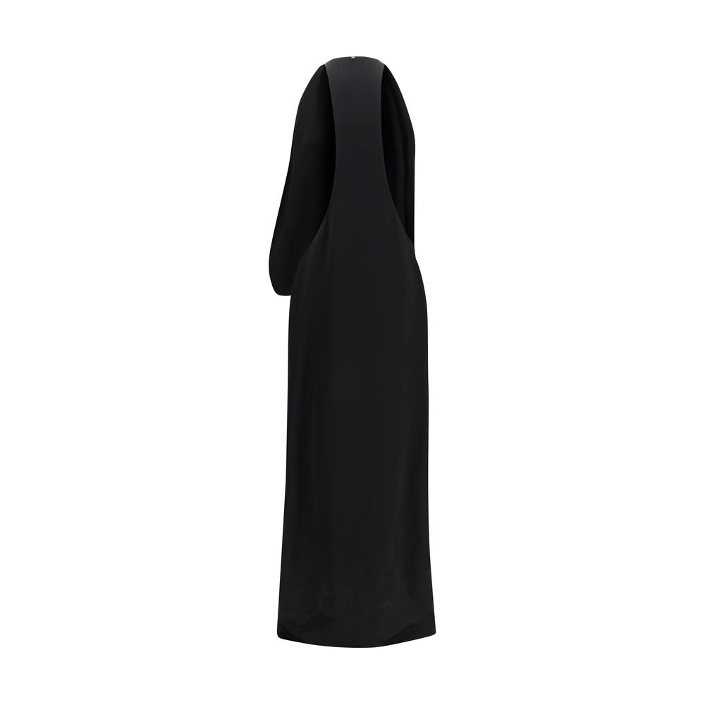 Max Mara Black Viscose Casual Dress Max Mara