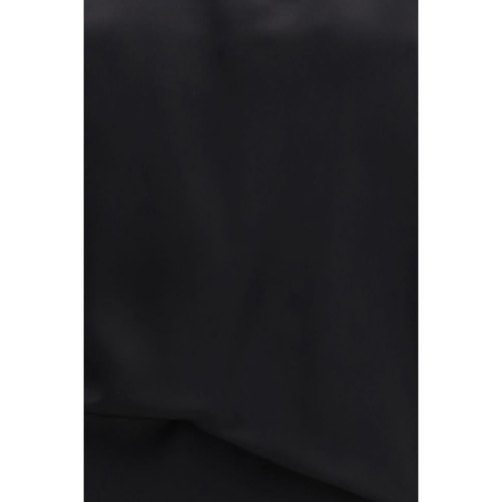 Max Mara Black Viscose Casual Dress Max Mara