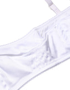 Dolce & Gabbana White Semi-Pad Underwire Balconette Bra Underwear