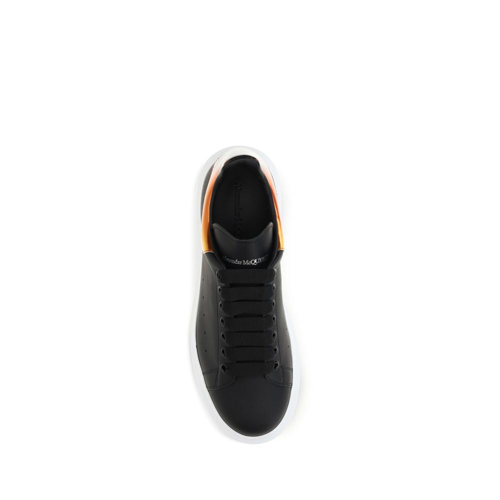 Alexander McQueen Black Calf Leather Bos Taurus Platform Sneakers Alexander McQueen