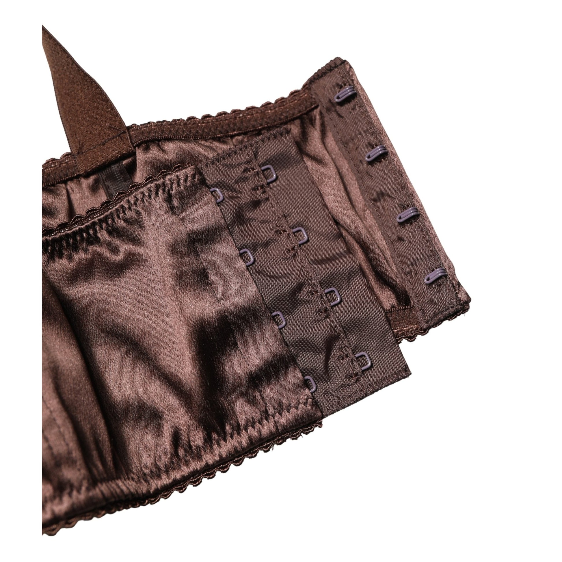 Dolce & Gabbana Brown Semi-Pad Underwire Balconette Underwear