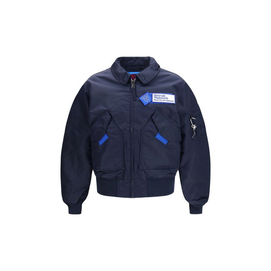 GR10K Blue Nylon Bomber GR10K