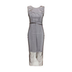 Maison Margiela Brown Polyamide Casual Dress