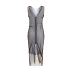 Maison Margiela Brown Polyamide Casual Dress