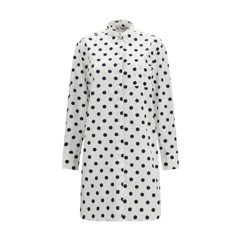 Fiorucci Multicolor Cotton Casual Dress Fiorucci