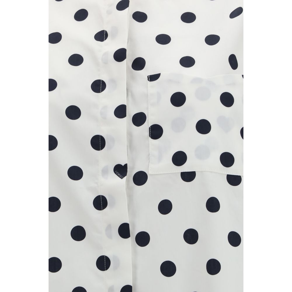 Fiorucci Multicolor Cotton Casual Dress Fiorucci