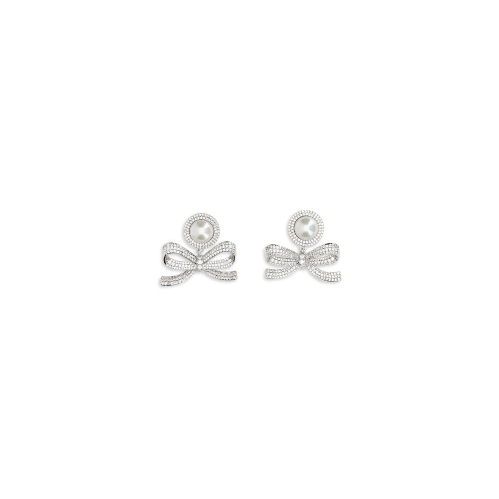 Self-Portrait Silver Brass Earrings Self-Portrait