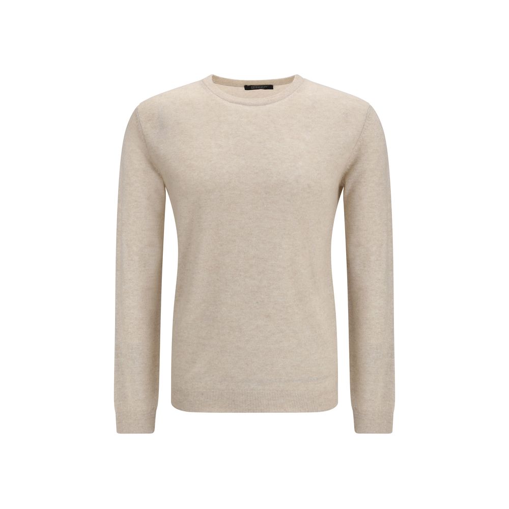 Aragona Cashmere Beige Cashmere Sweater Aragona Cashmere