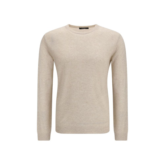 Aragona Cashmere Beige Cashmere Sweater Aragona Cashmere
