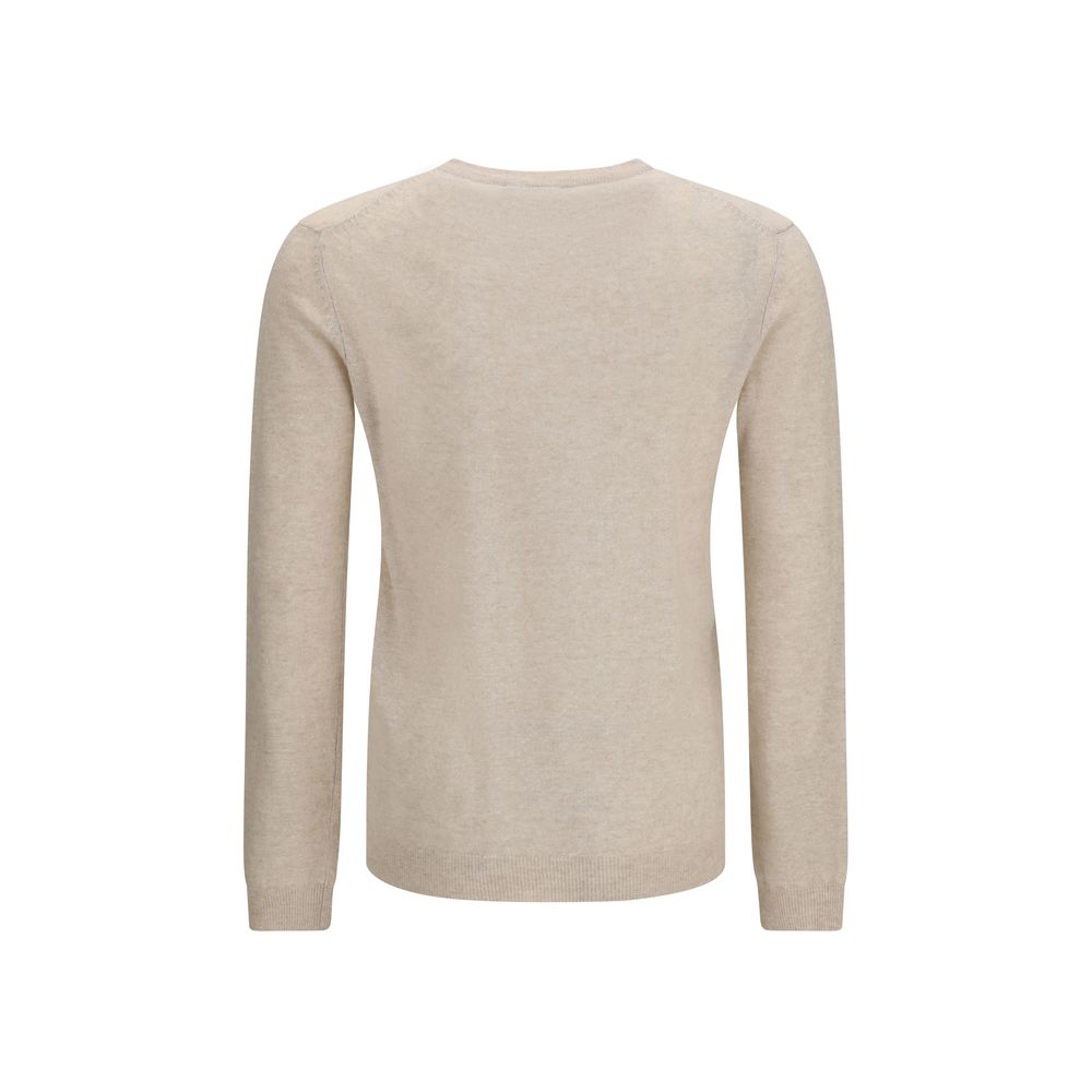 Aragona Cashmere Beige Cashmere Sweater Aragona Cashmere