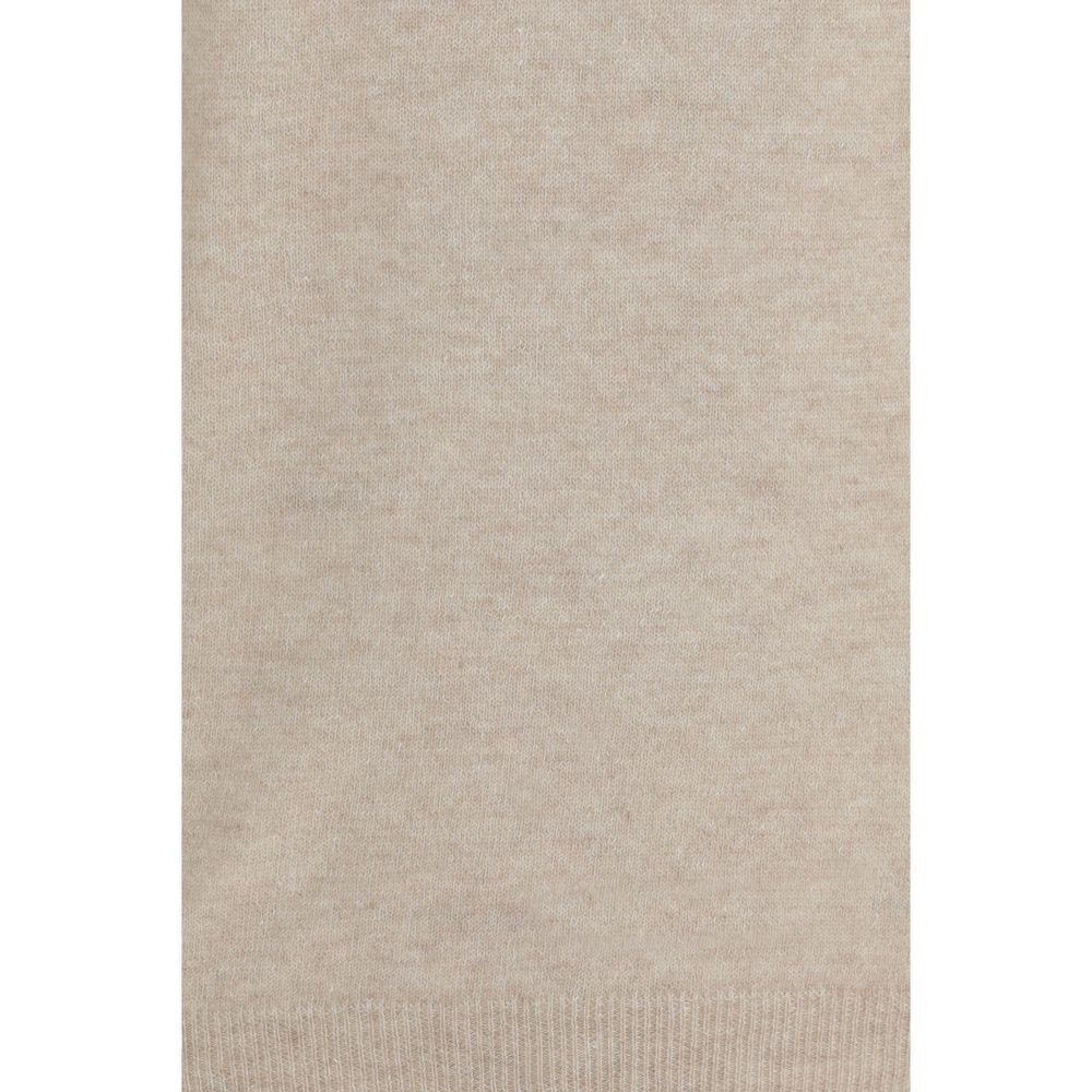 Aragona Cashmere Beige Cashmere Sweater Aragona Cashmere