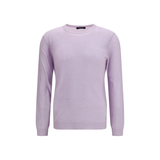Aragona Cashmere Purple Cashmere Sweater Aragona Cashmere