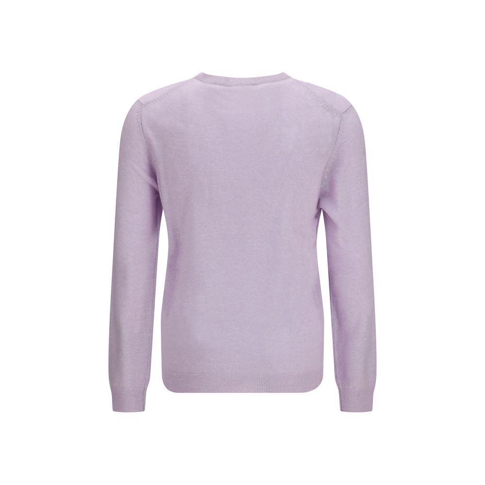 Aragona Cashmere Purple Cashmere Sweater Aragona Cashmere