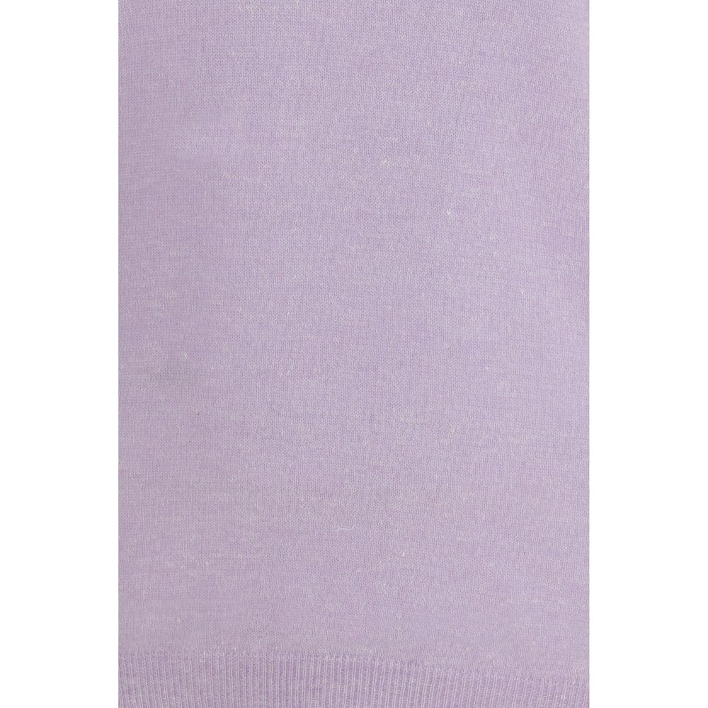 Aragona Cashmere Purple Cashmere Sweater Aragona Cashmere