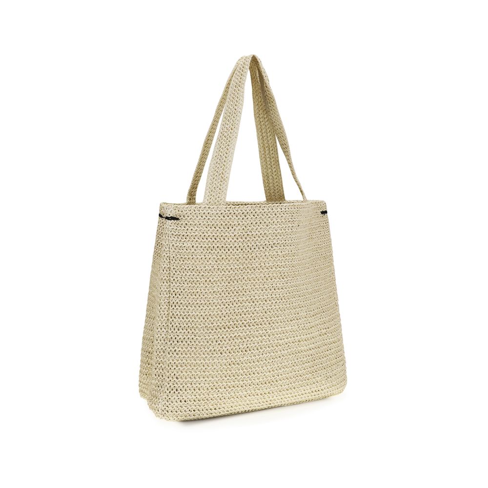 Fiorucci Beige Paper Shoulder Bag Fiorucci