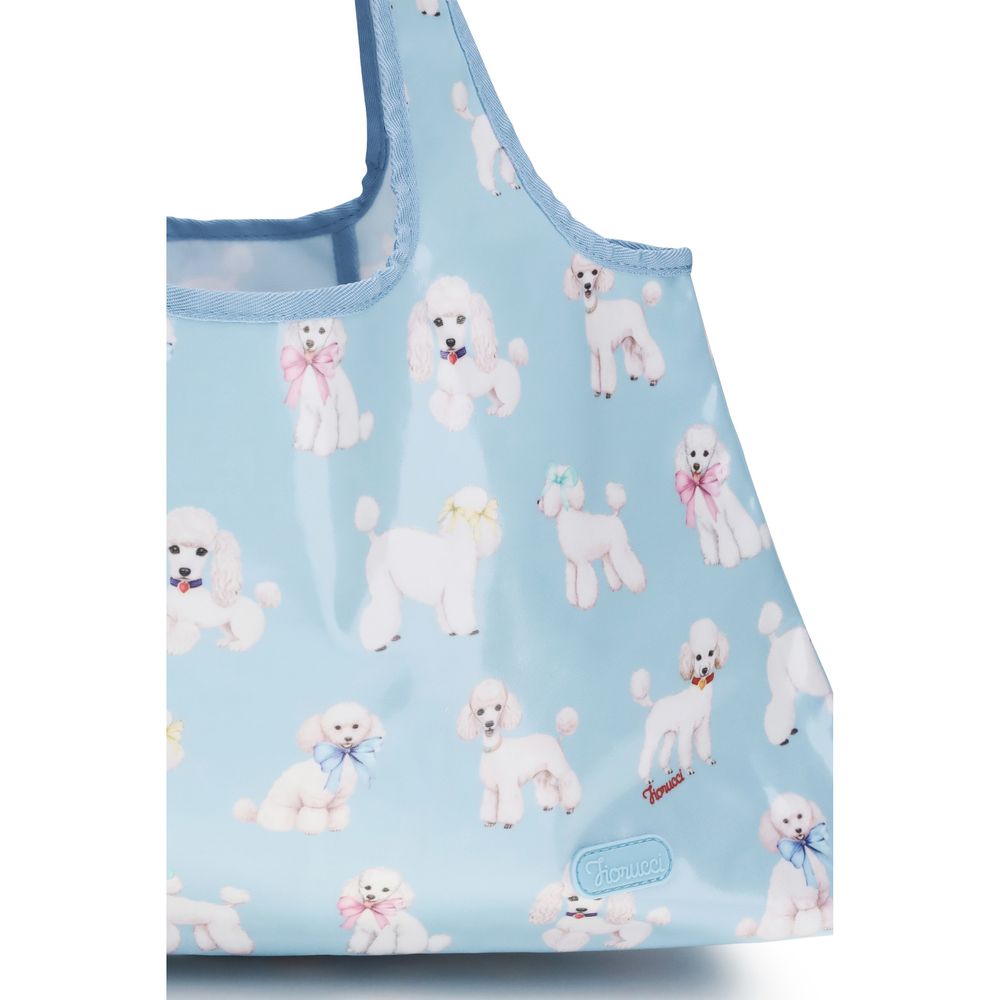 Fiorucci Blue Pvc Shoulder Bag Fiorucci