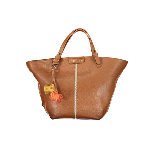 Mario Valentino Brown Polyurethane Women's Bag Mario Valentino