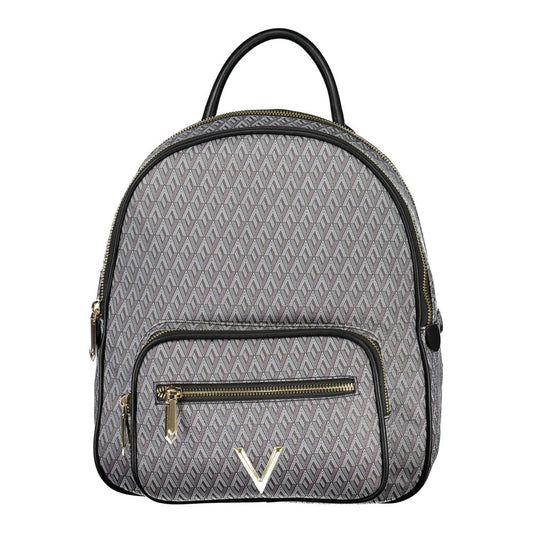 Mario Valentino Black Polyurethane Women's Backpack Mario Valentino