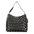 Mario Valentino Nero women's bag made of polyurethane, stylish design with sleek black finish and modern details.