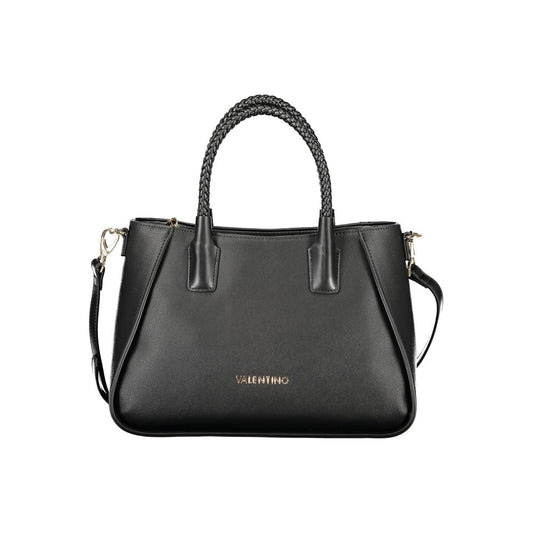 Mario Valentino Nero Poliuretano Women's Bag with Adjustable Shoulder Strap Mario Valentino