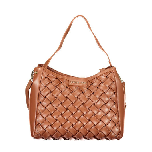 Mario Valentino Brown Polyurethane Women's Bag Mario Valentino