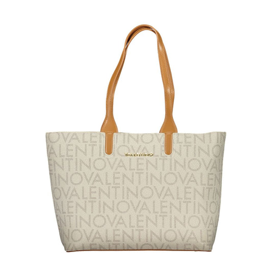 Mario Valentino Beige Polyurethane Womens Bag Mario Valentino