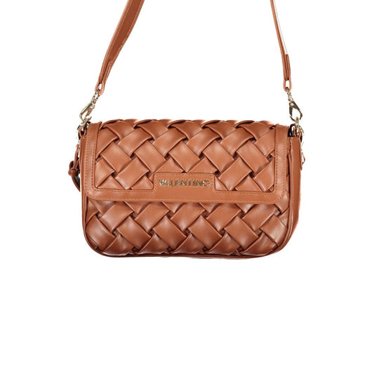 Mario Valentino Brown Polyurethane Women's Bag Mario Valentino