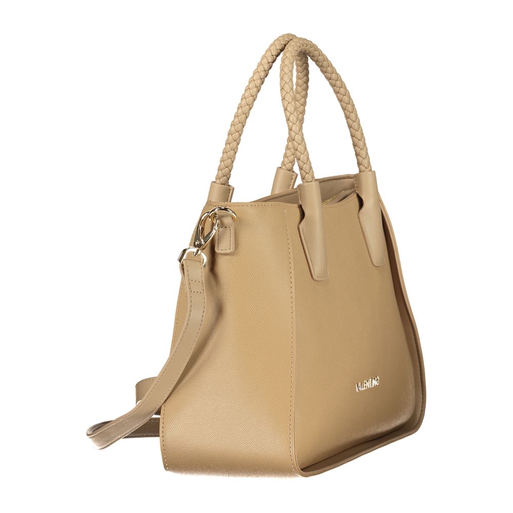 Mario Valentino Beige Polyurethane Women's Bag - Eljoys Fashion 
