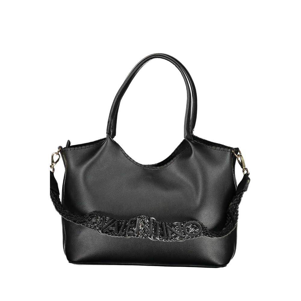 Mario Valentino Nero Donna bag made of polyurethane with sleek design and stylish finish, perfect for everyday use.