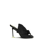 Givenchy black lamb ovis Aries high heel pumps with pointed toes and sleek design.
