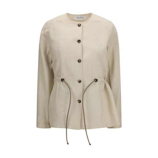 Max Mara Beige Linen Clothing Max Mara