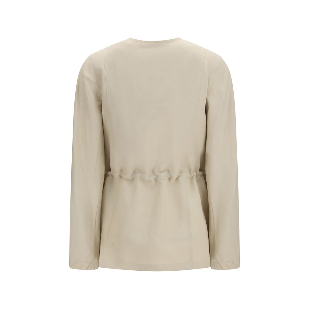 Max Mara Beige Linen Clothing Max Mara