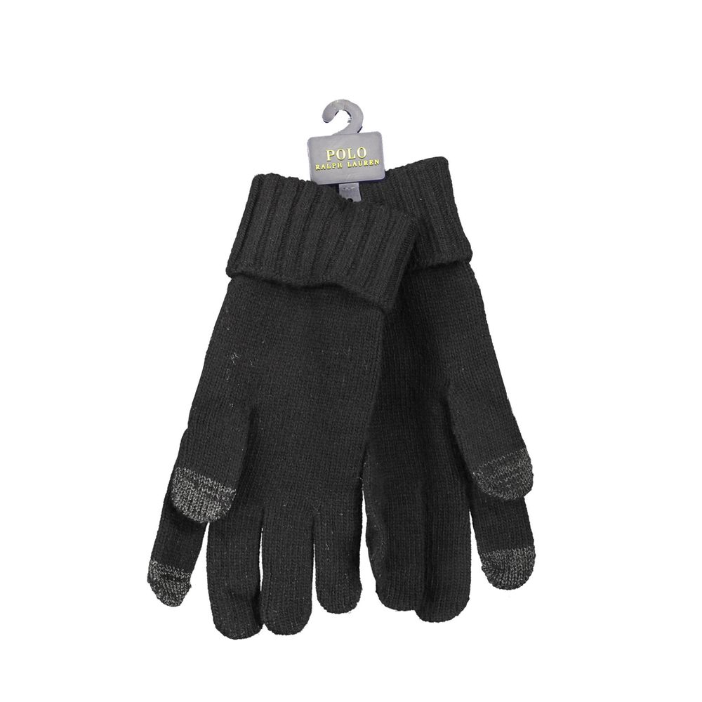 Ralph Lauren Black Wool Men's Glove Ralph Lauren