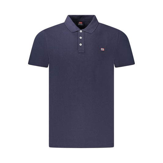 Norway 1963 Blue Cotton Men's Polo Norway 1963
