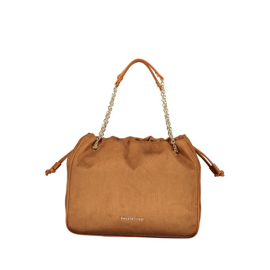 Mario Valentino Brown Polyurethane Women's Bag Mario Valentino