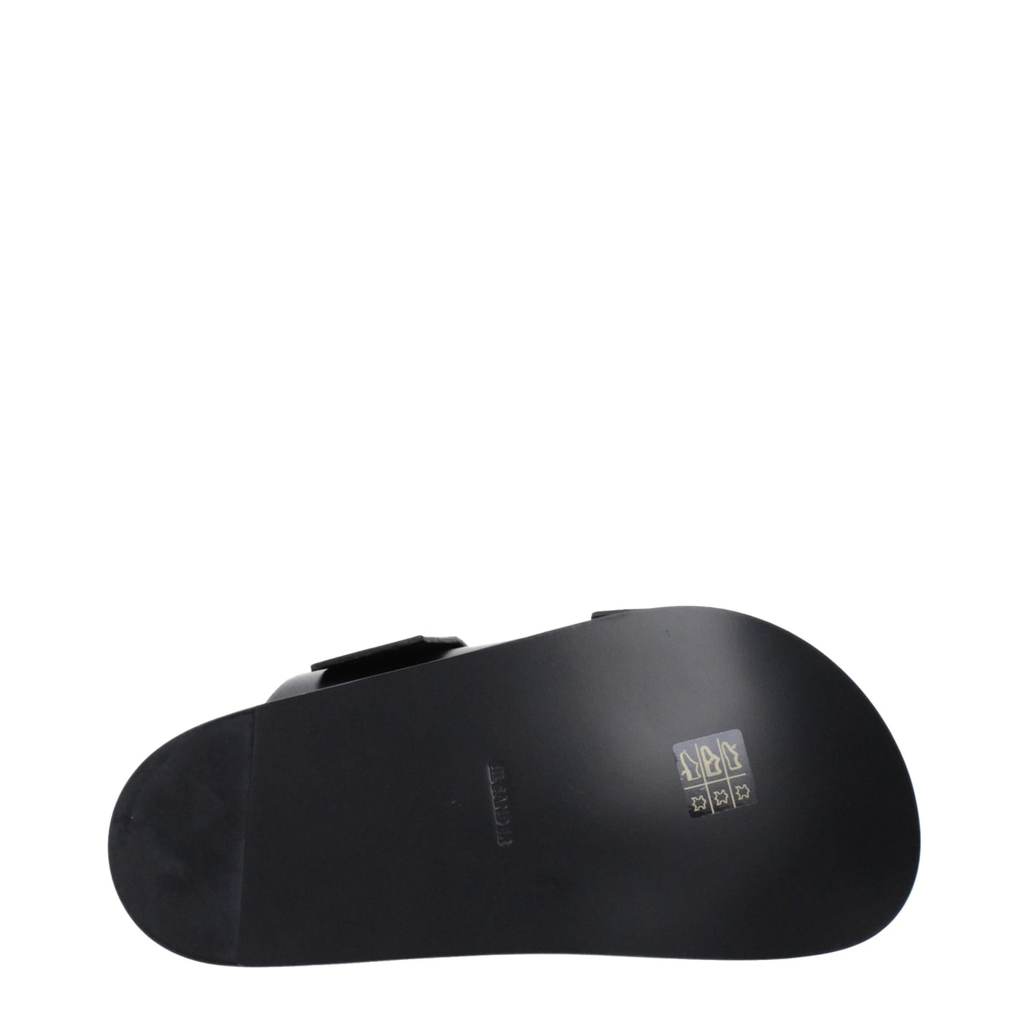 Jil Sander Black Leather Slippers Jil Sander