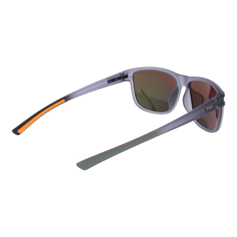 Fila Gray Plastic Sunglasses Fila