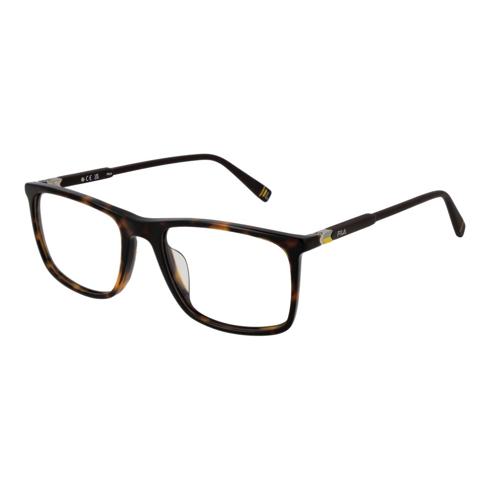 Fila Brown Plastic Glasses Frames